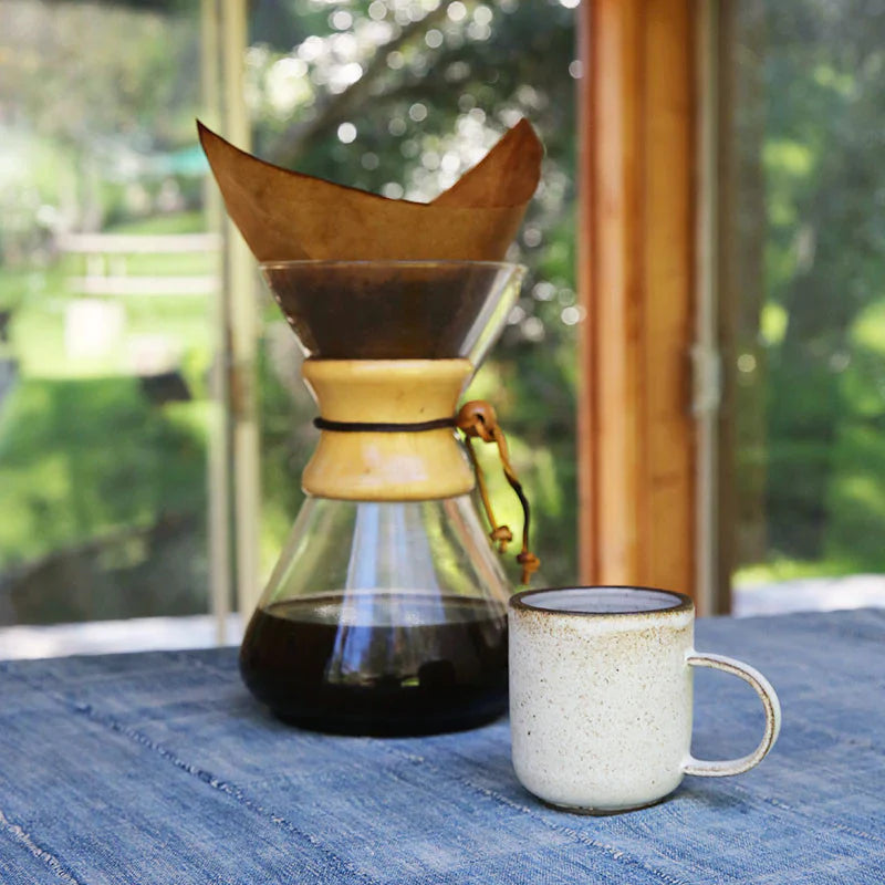 How to brew using chemex Bright and Early Coffee