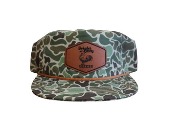 Bright and Early coffee Gramp camo hat