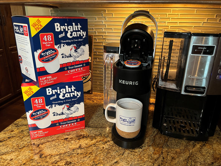 Discover the Bold Flavor of Texas Cinnamon K-Cups by Bright and Early Coffee