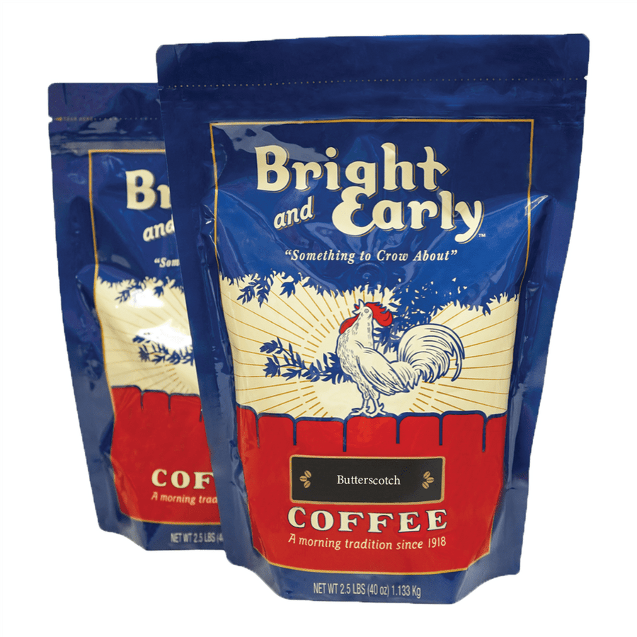 2, 2.5 lb bag butterscotch flavored 100% Arabica single origin specialty grade mexican chiapas beans small batch roasted in united states of america